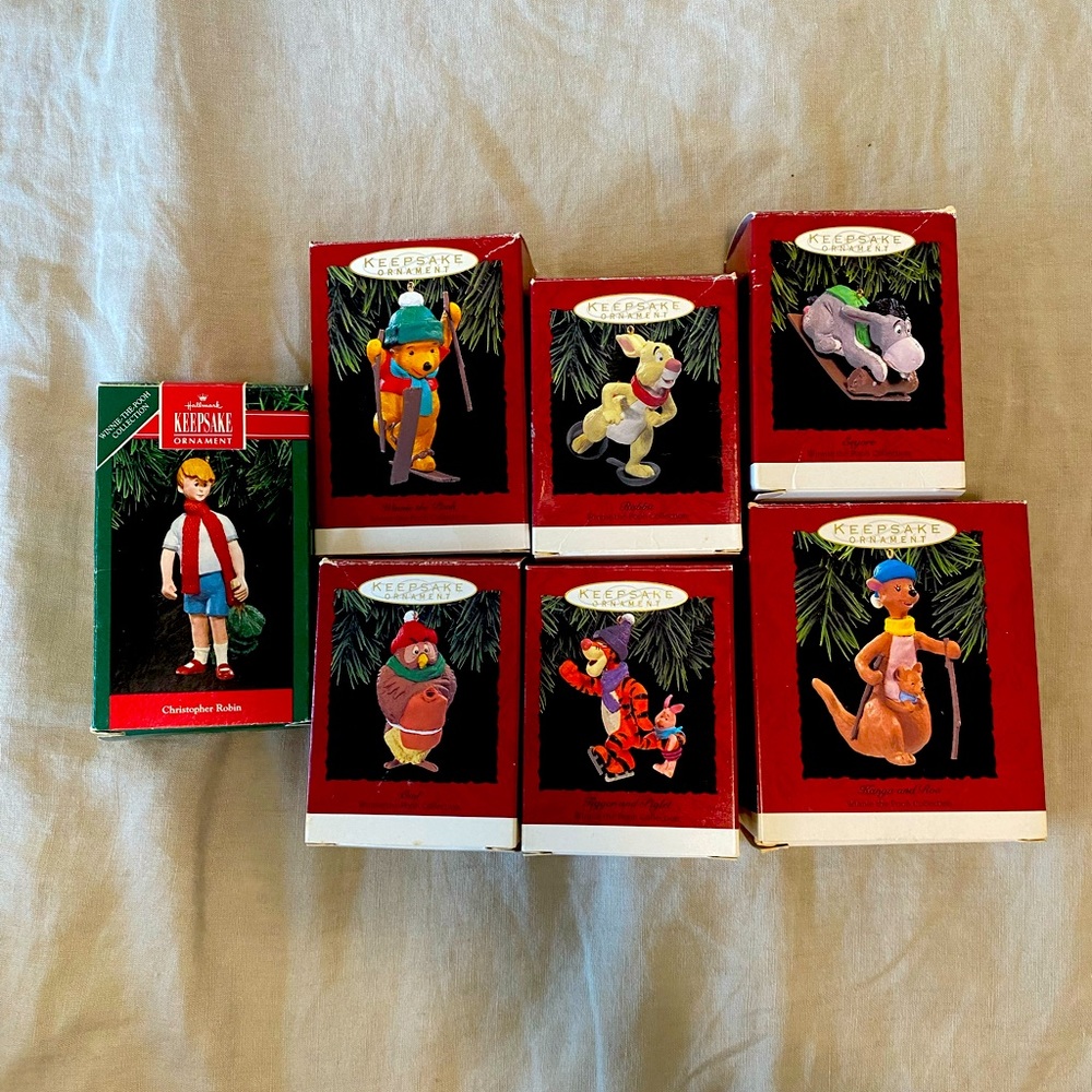 Hallmark Winnie the Pooh Ornament Set